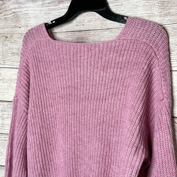 Heartloom Dani Lilac Pink Purple Wool Angora Blend Pullover Sweater Medium - Picture 10 of 10